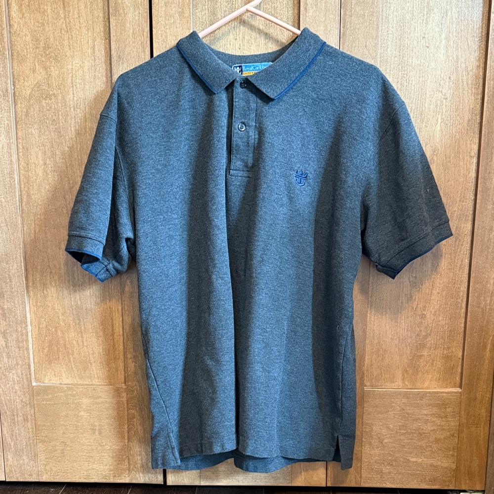 Royal Caribbean Dark Gray Polo Shirt